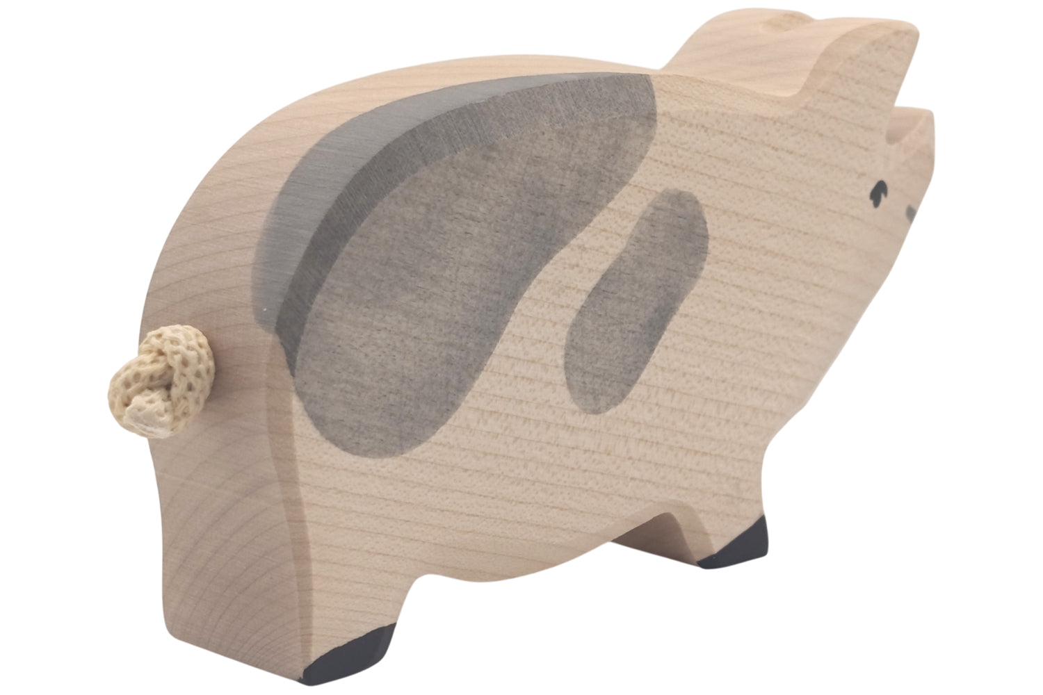 Holztiger Eber gefleckt
