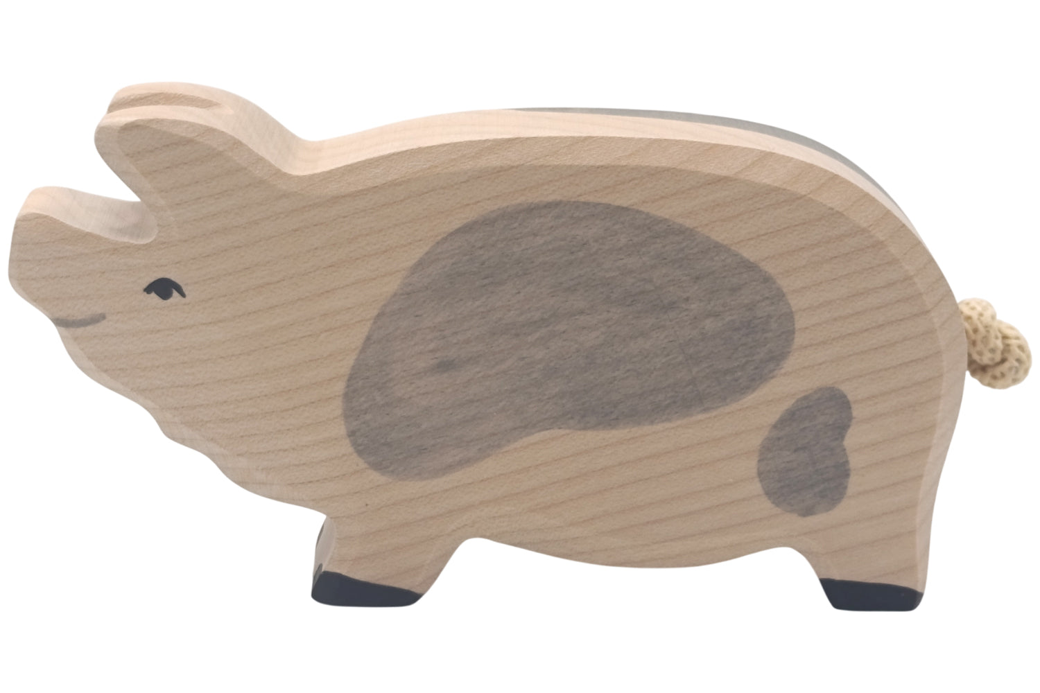 Holztiger Eber gefleckt