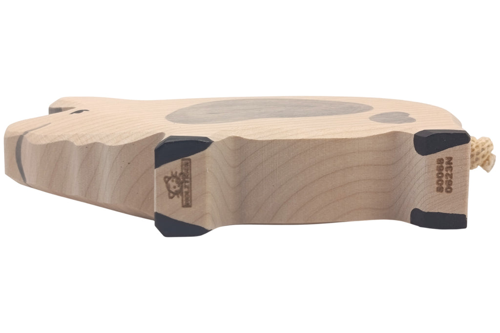 Holztiger Eber gefleckt