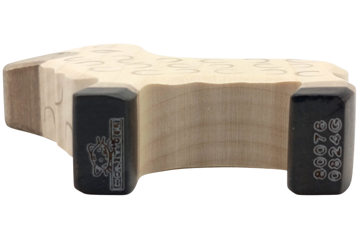 Holztiger Lamm weiß