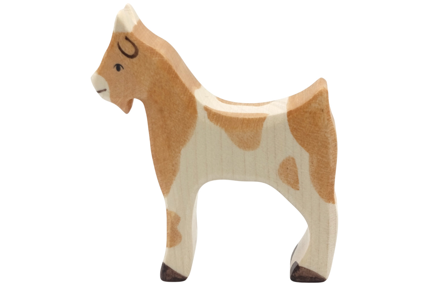 Holztiger Ziege