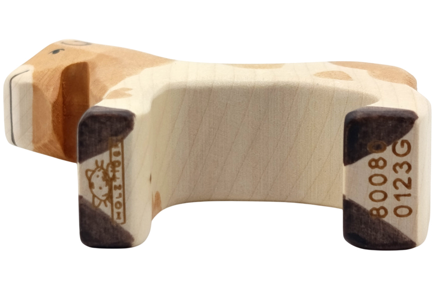 Holztiger Ziege
