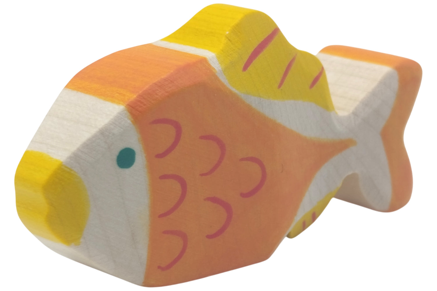 Holztiger Goldfisch
