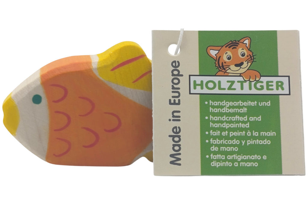 Holztiger Goldfisch
