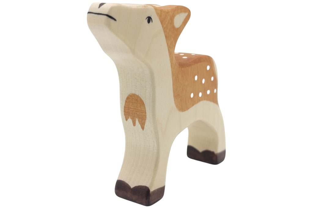 Holztiger Rehkitz
