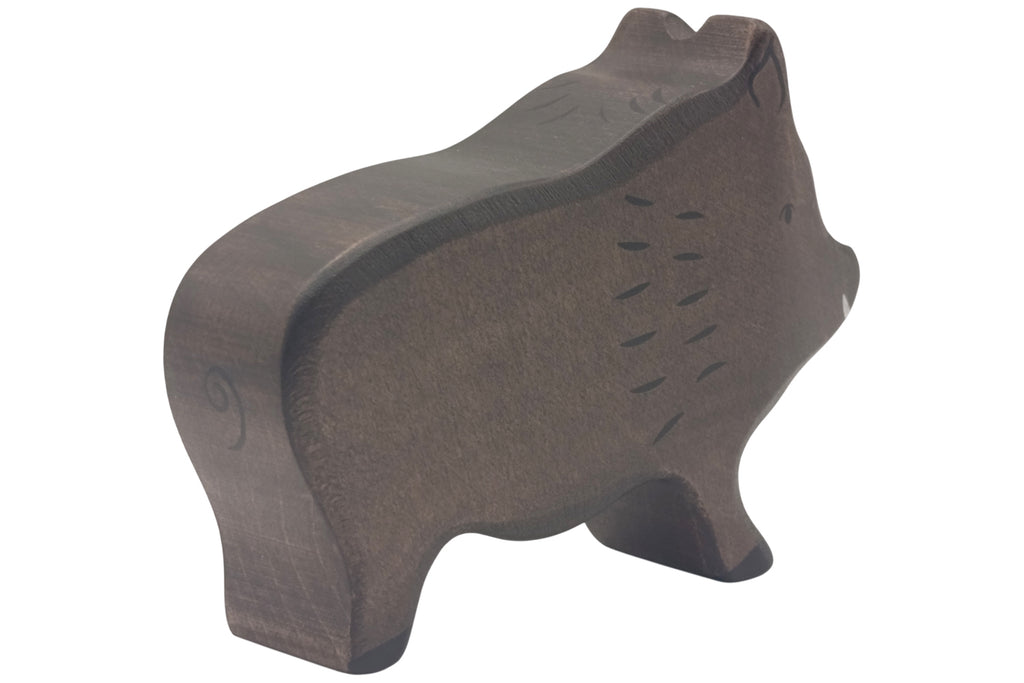 Holztiger Wildschwein Eber