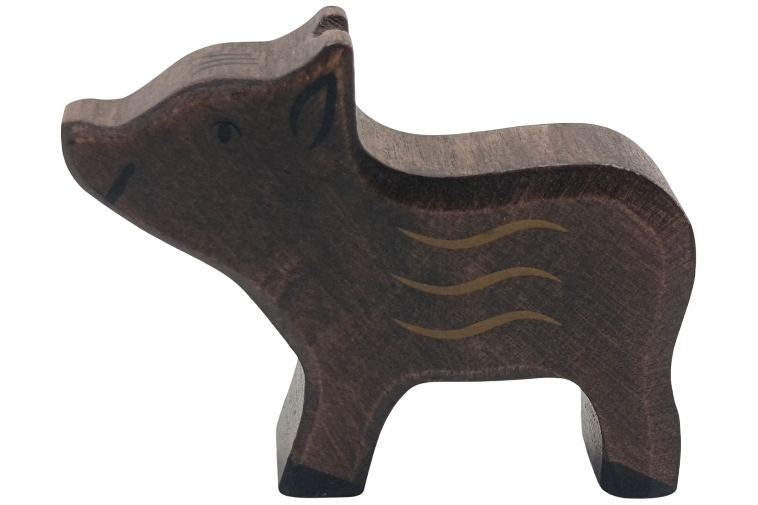 Holztiger Frischling braun