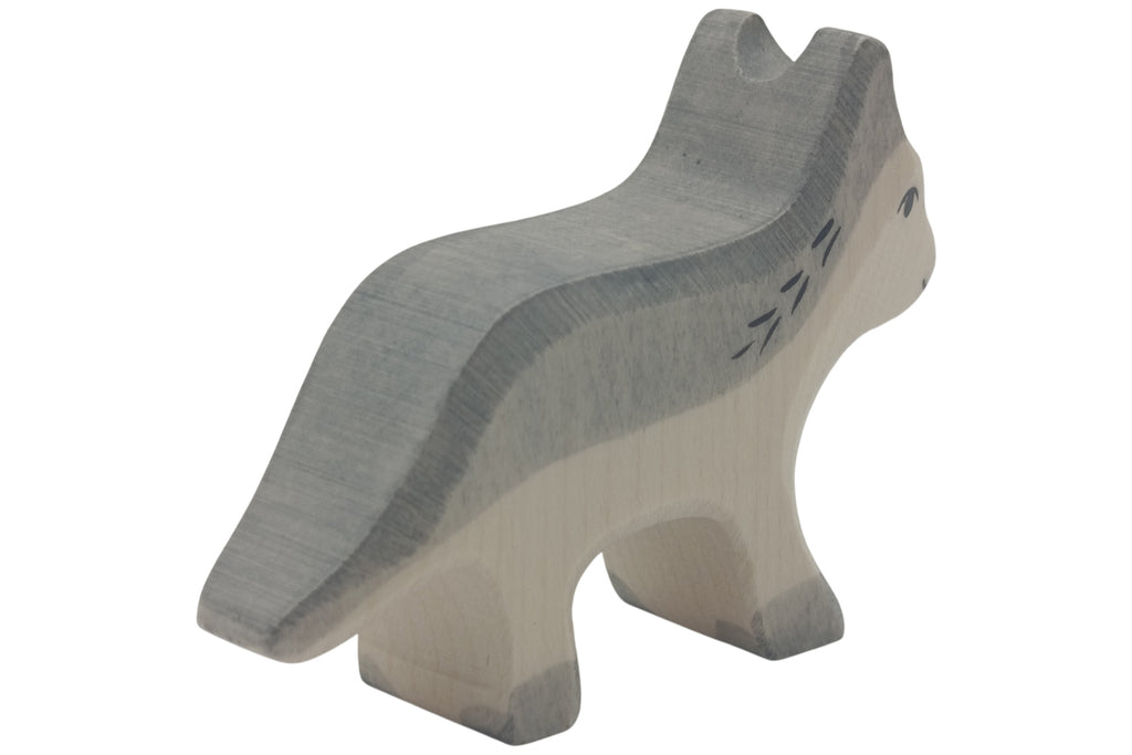 Holztiger Wolf klein