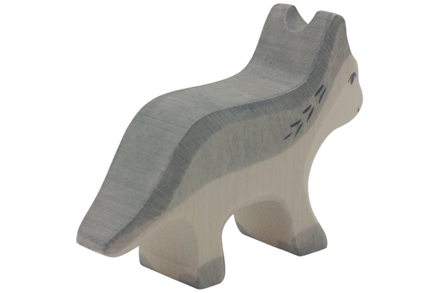 Holztiger Wolf klein