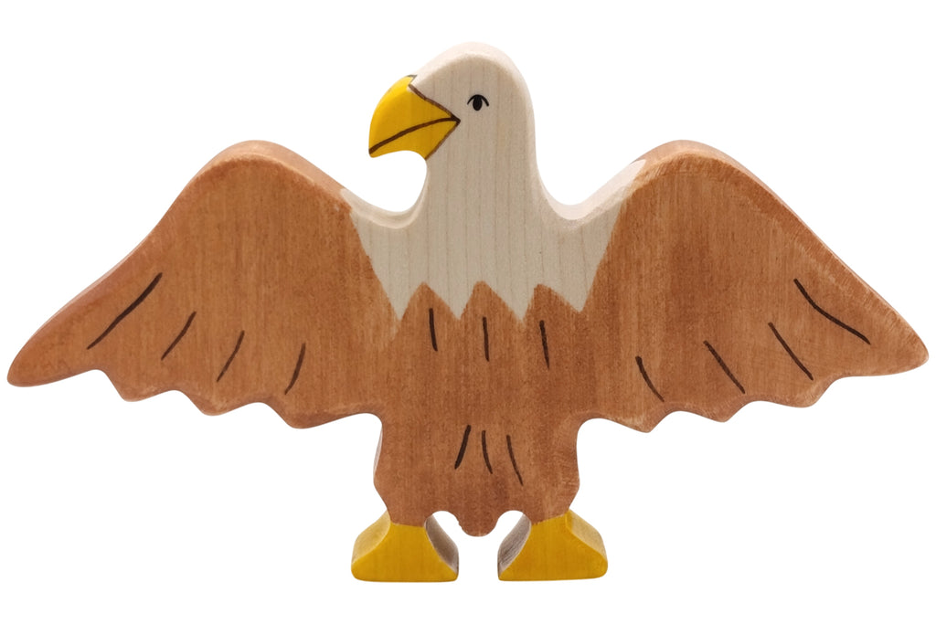 Holztiger Adler