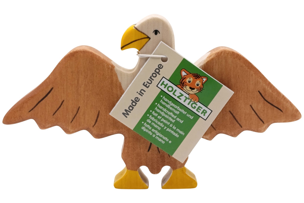Holztiger Adler
