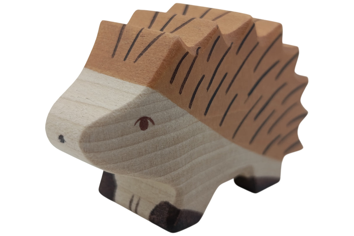 Holztiger 80125 Hérisson Animal en Bois Figurine Neuf !#