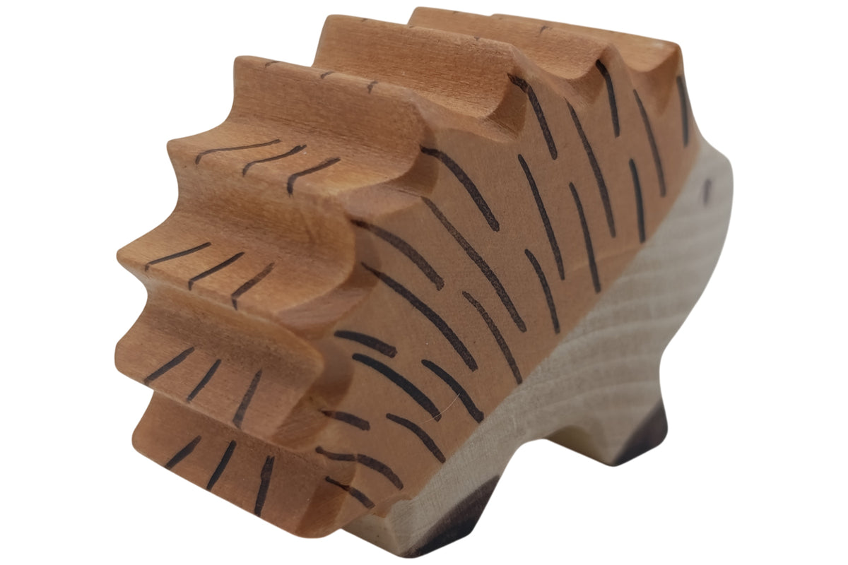 Holztiger 80125 Hérisson Animal en Bois Figurine Neuf !#