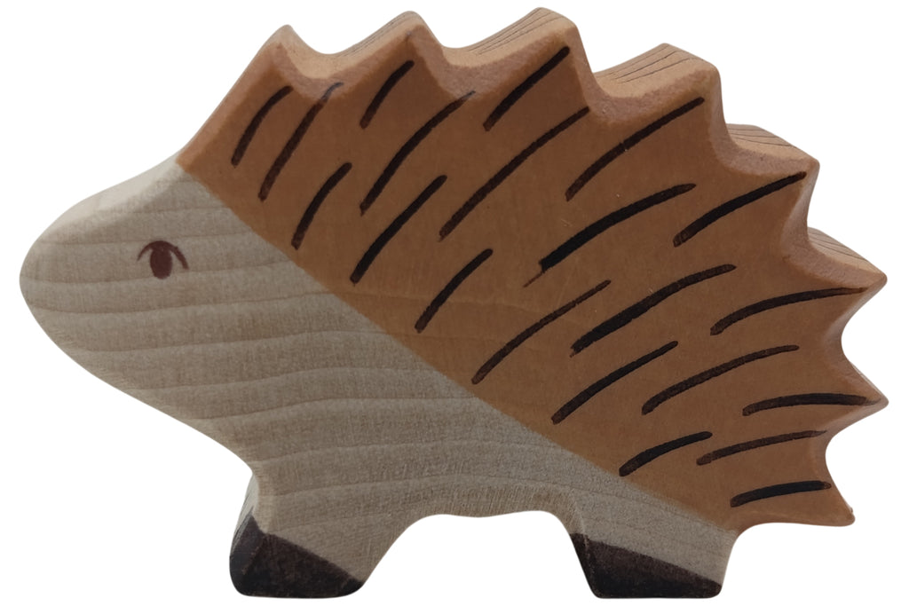 Holztiger 80125 Hérisson Animal en Bois Figurine Neuf !#