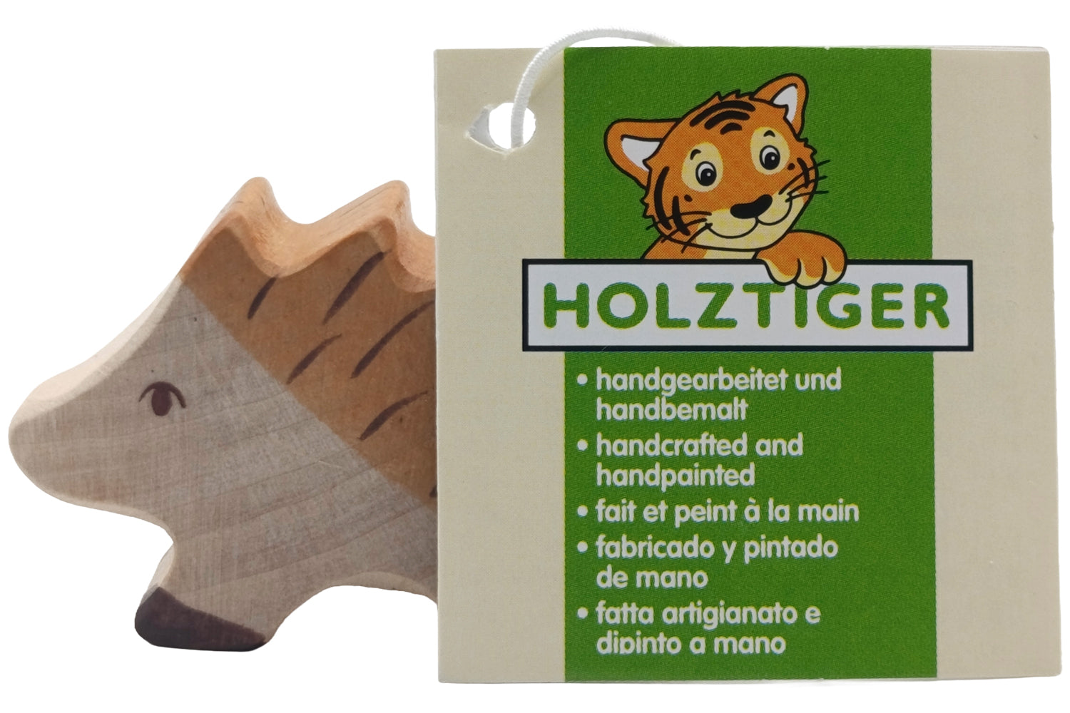 Holztiger Igel klein