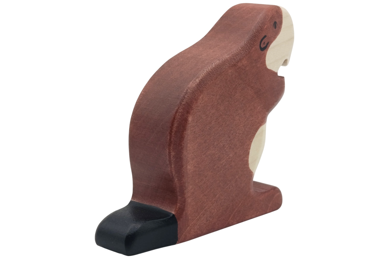 Holztiger Biber braun