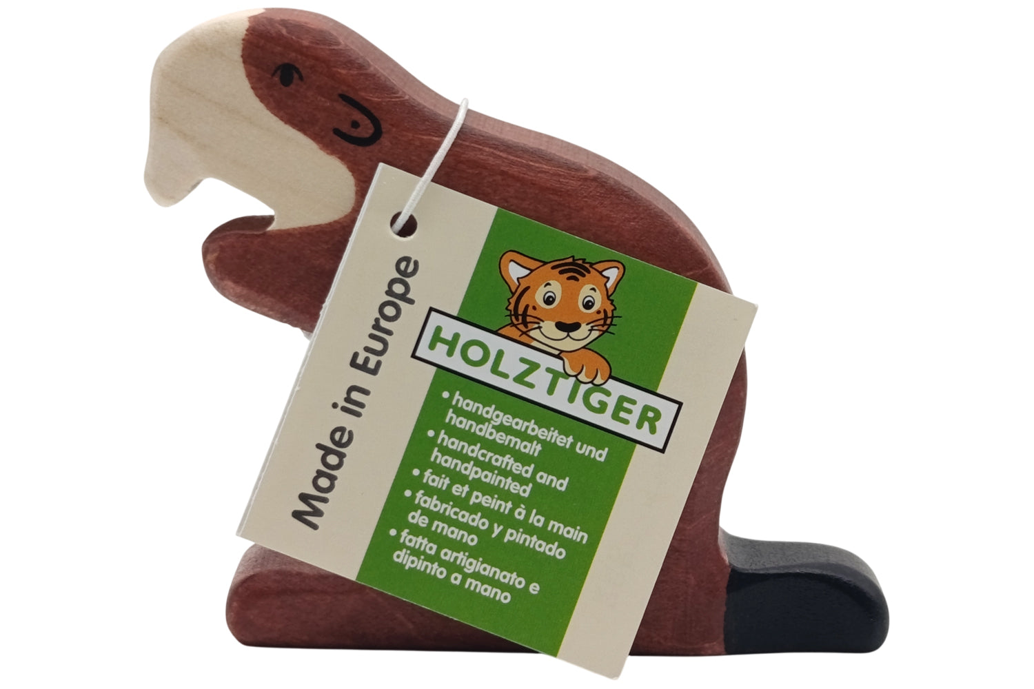 Holztiger Biber braun