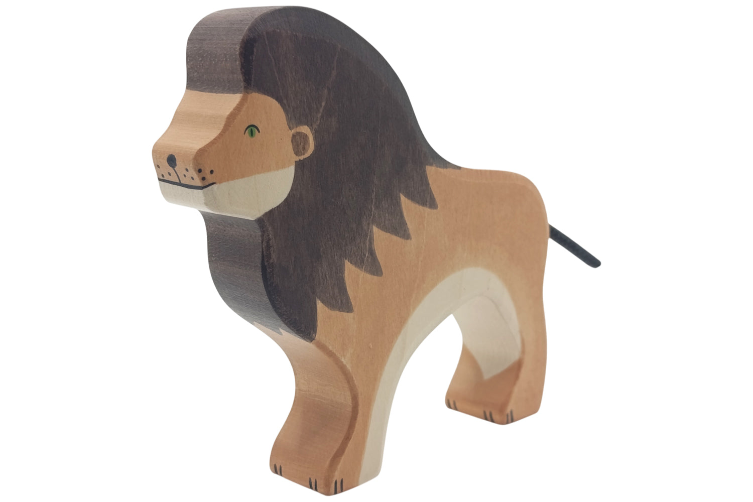 Holztiger Löwe groß