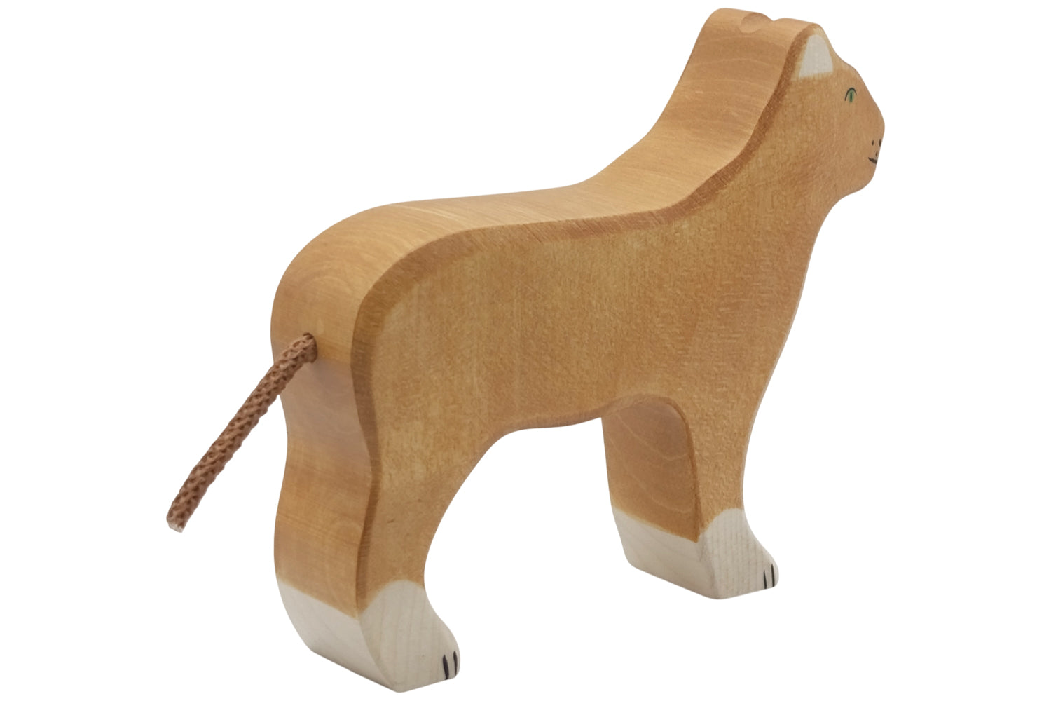 Holztiger Löwin