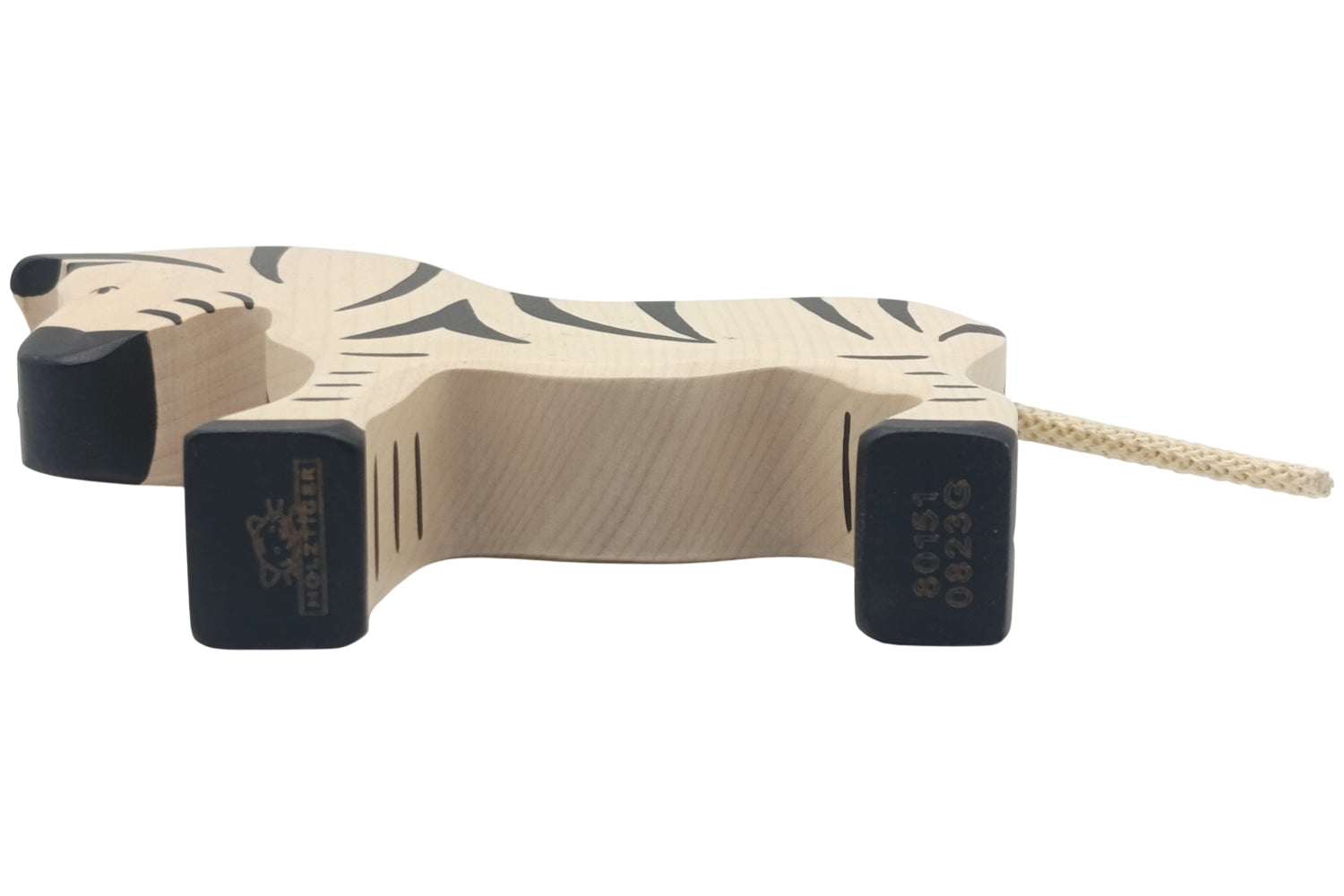 Holztiger Zebra groß