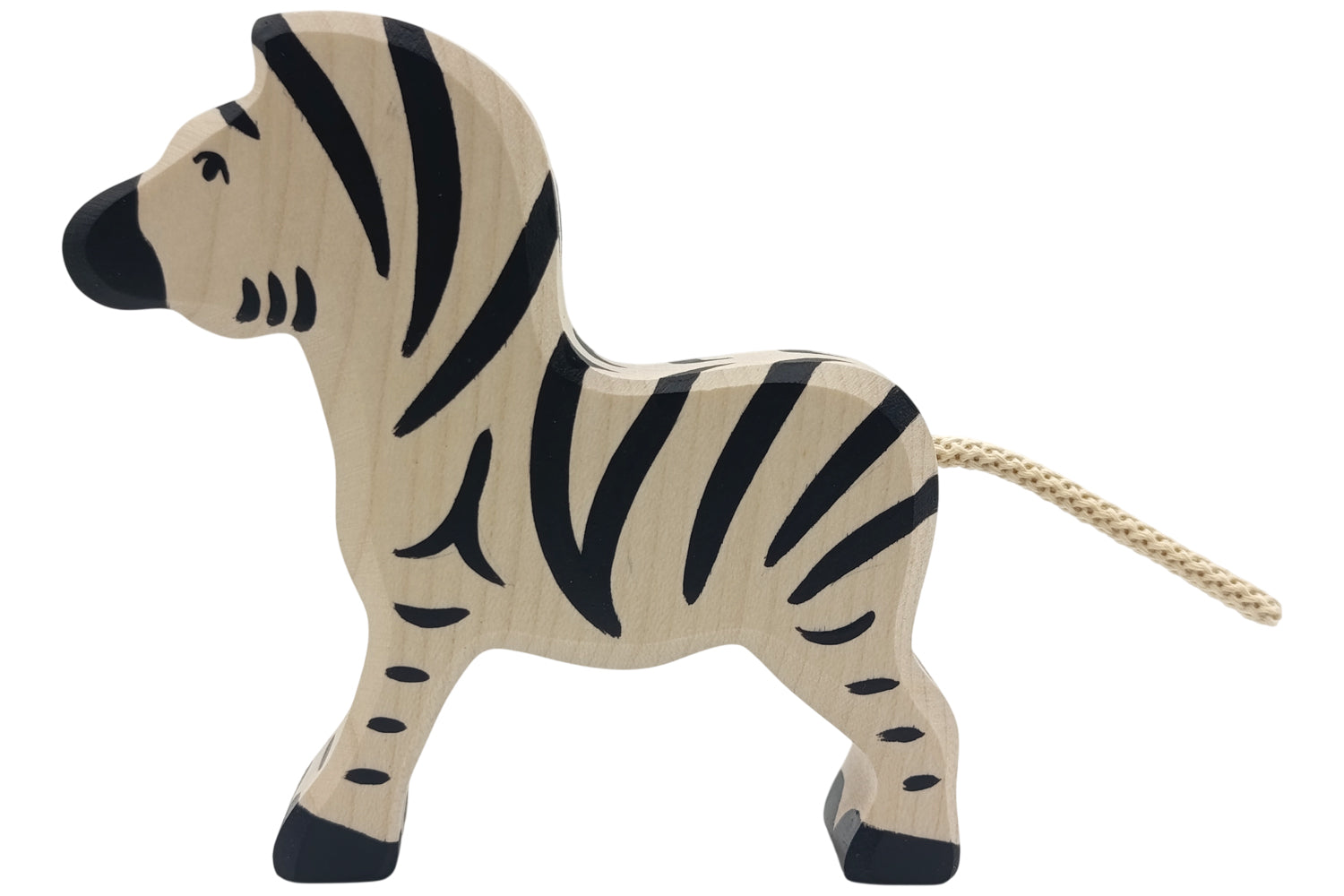 Holztiger Zebra klein