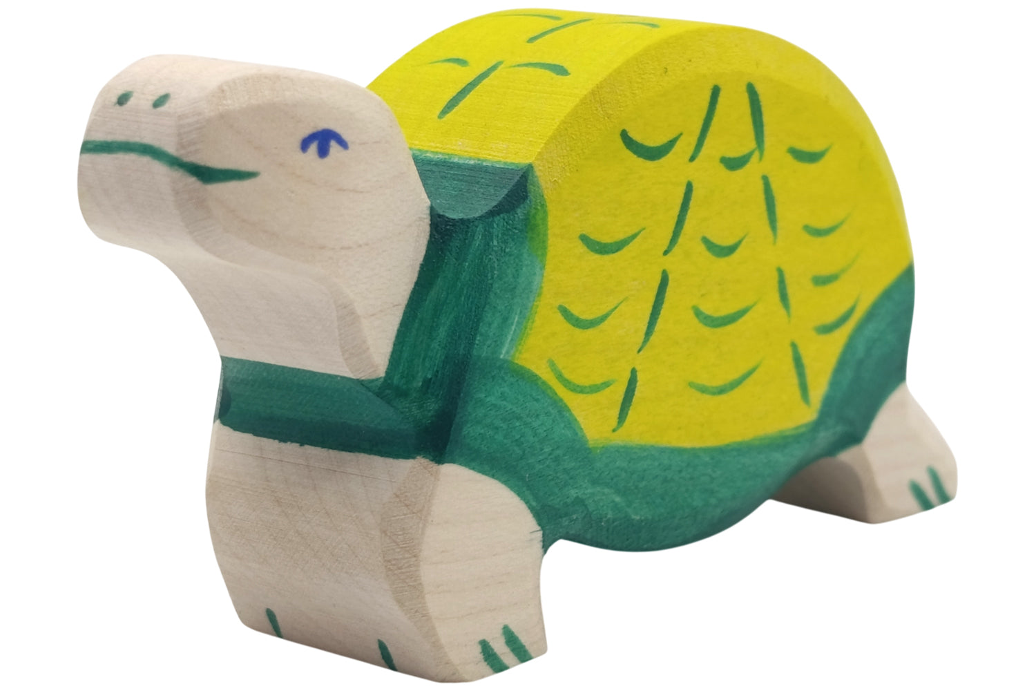 Holztiger Schildkröte grün