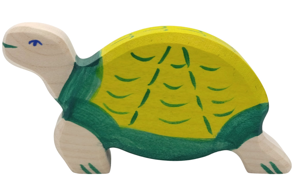 Holztiger Schildkröte grün