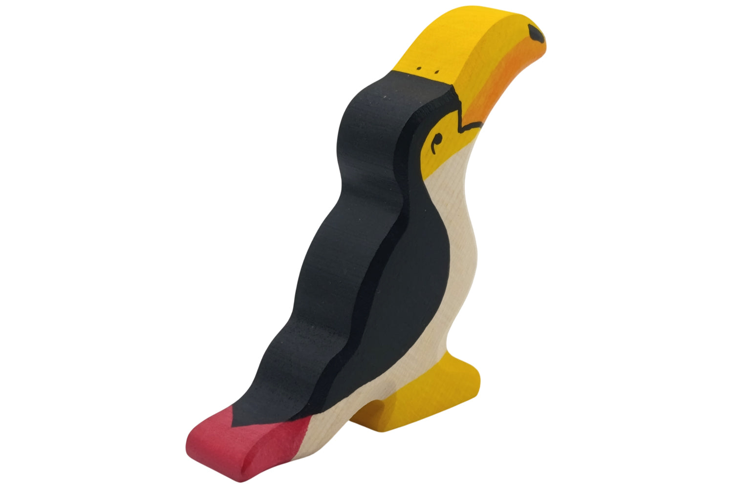 Holztiger Tukan Vogel