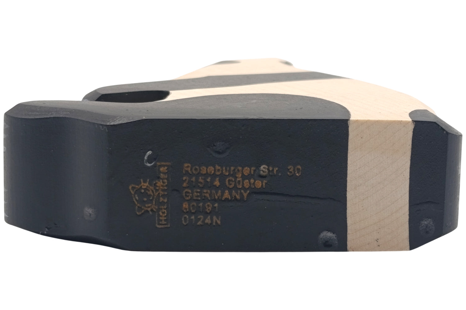 Holztiger Pandabär sitzend