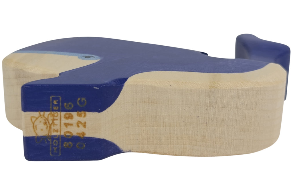 Holztiger Blauwal klein