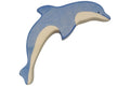 Holztiger Delfin springend