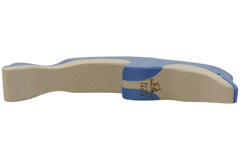 Holztiger Delfin springend