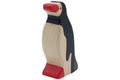 Holztiger Pinguin