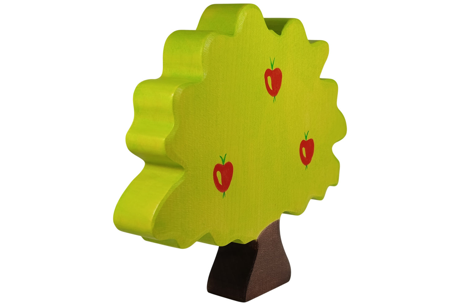 Holztiger Apfelbaum