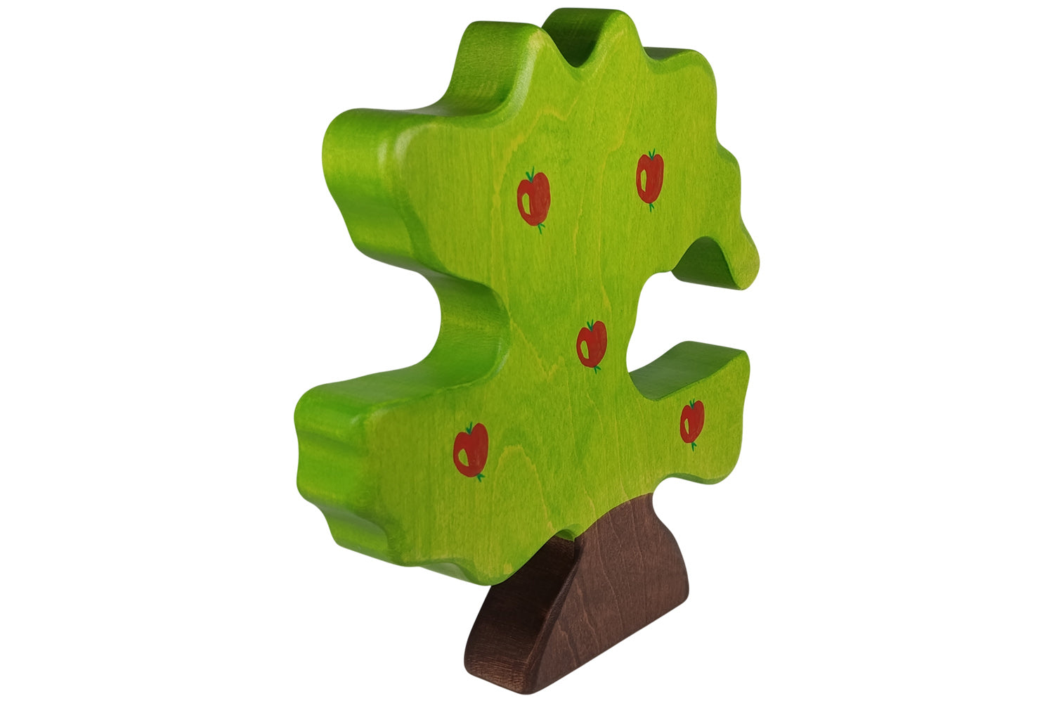 Holztiger Apfelbaum für Vögel