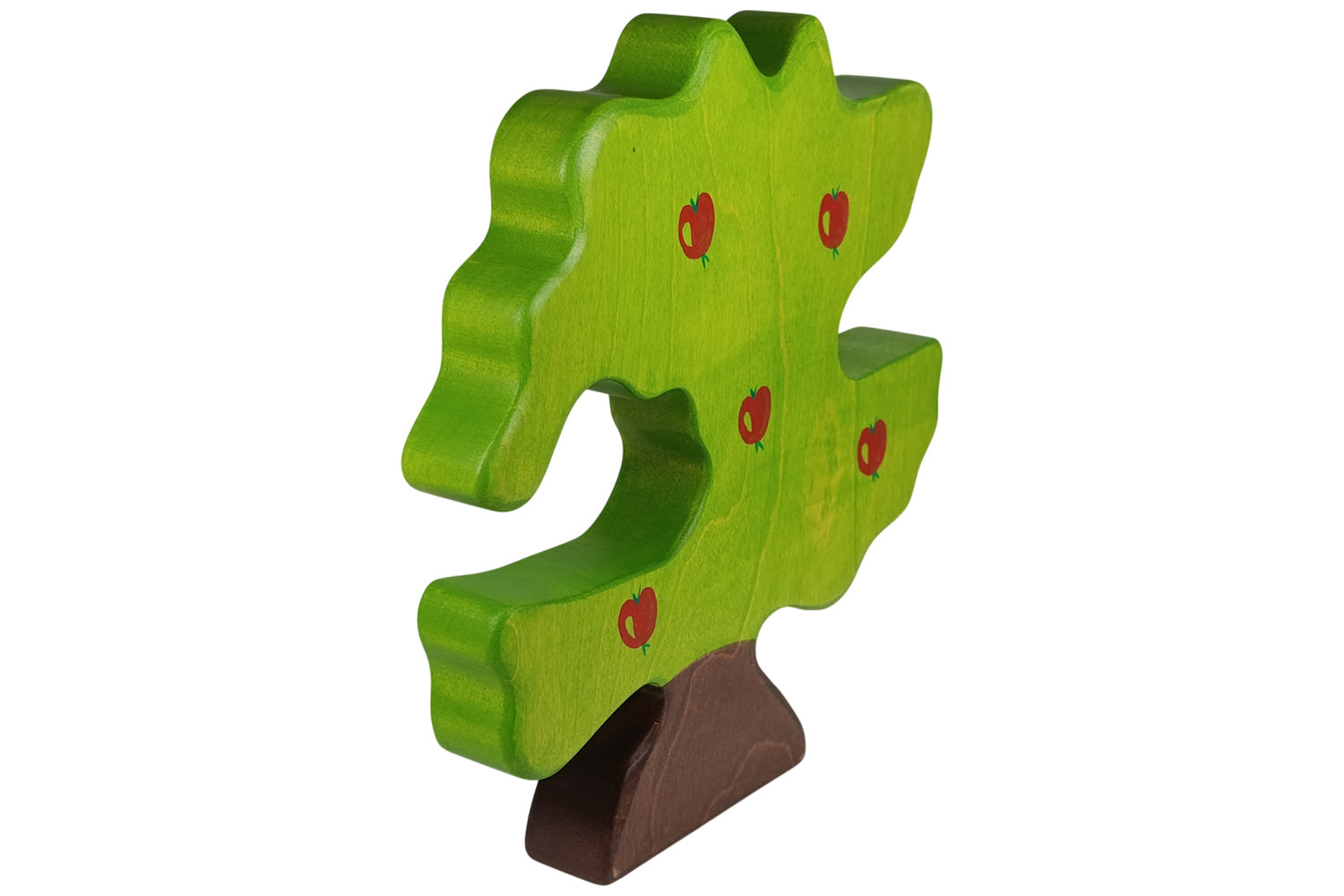 Holztiger Apfelbaum für Vögel