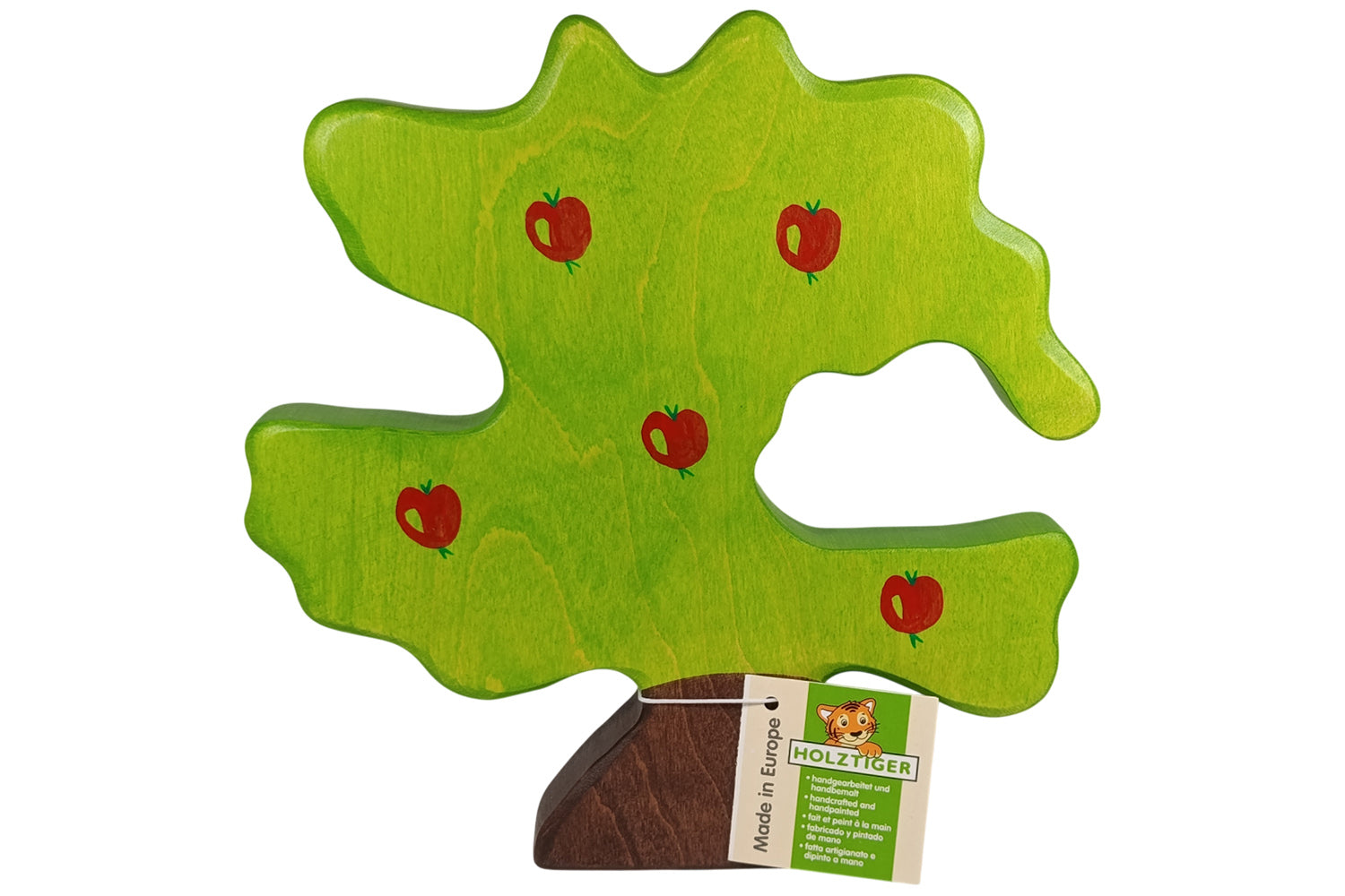 Holztiger Apfelbaum für Vögel