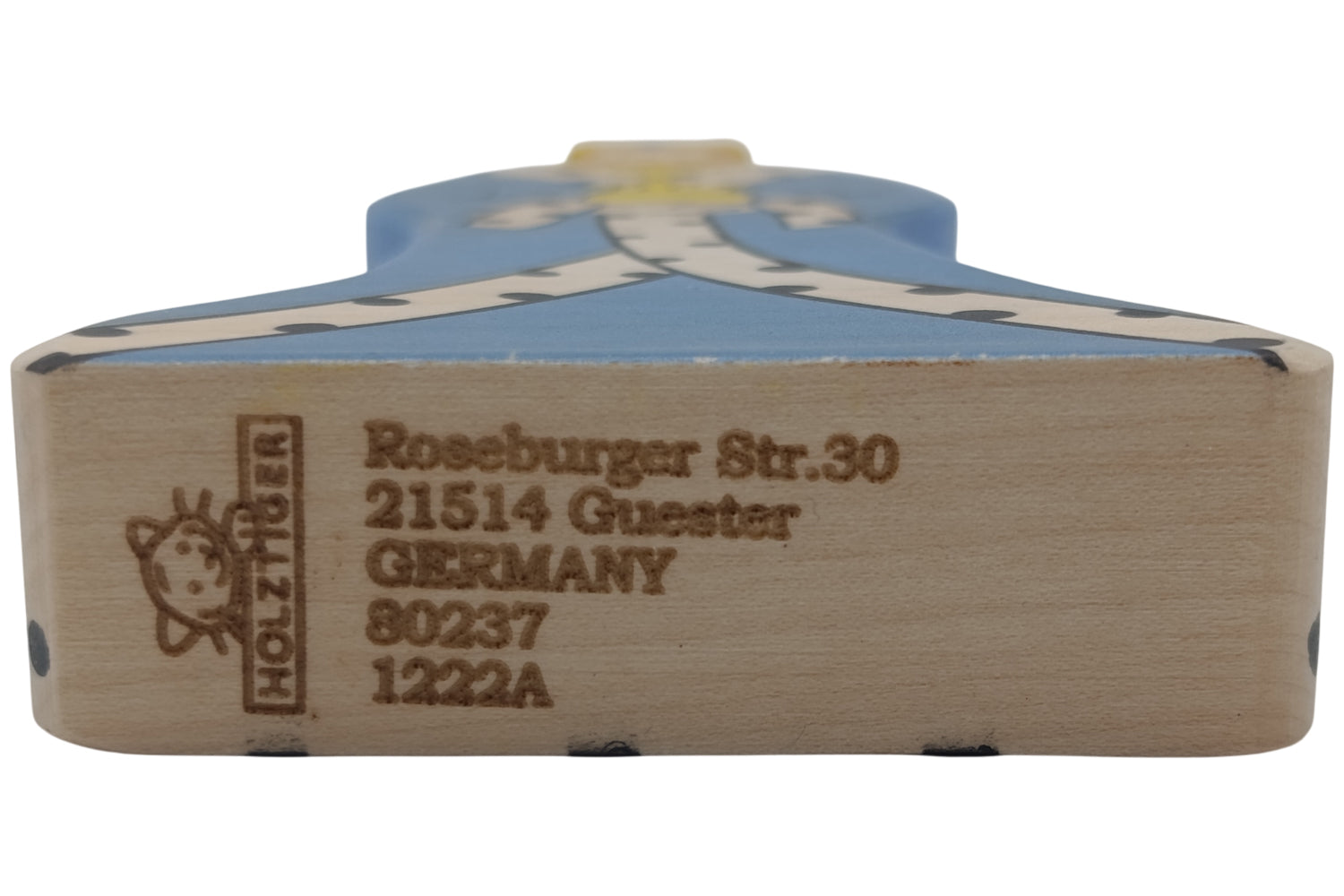 Holztiger Figur König