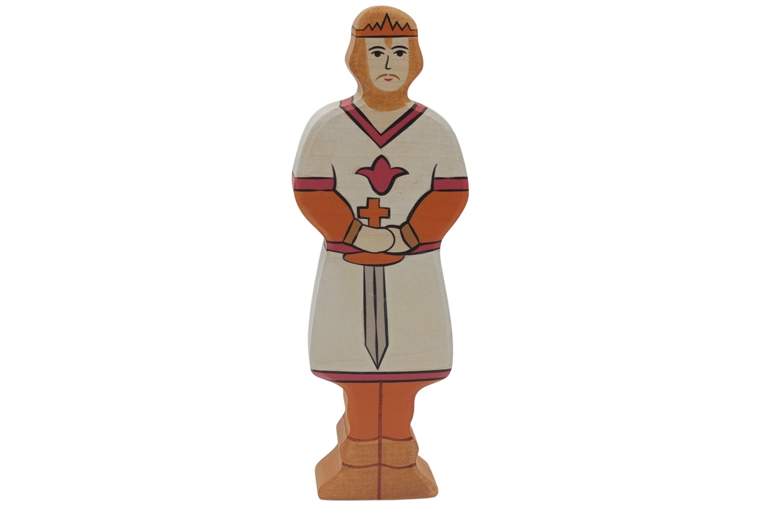 Holztiger Figur Prinz