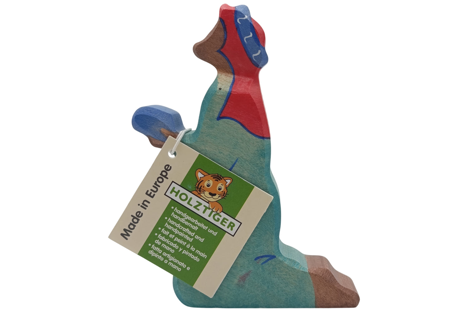 Holztiger Krippenfigur Balthasar