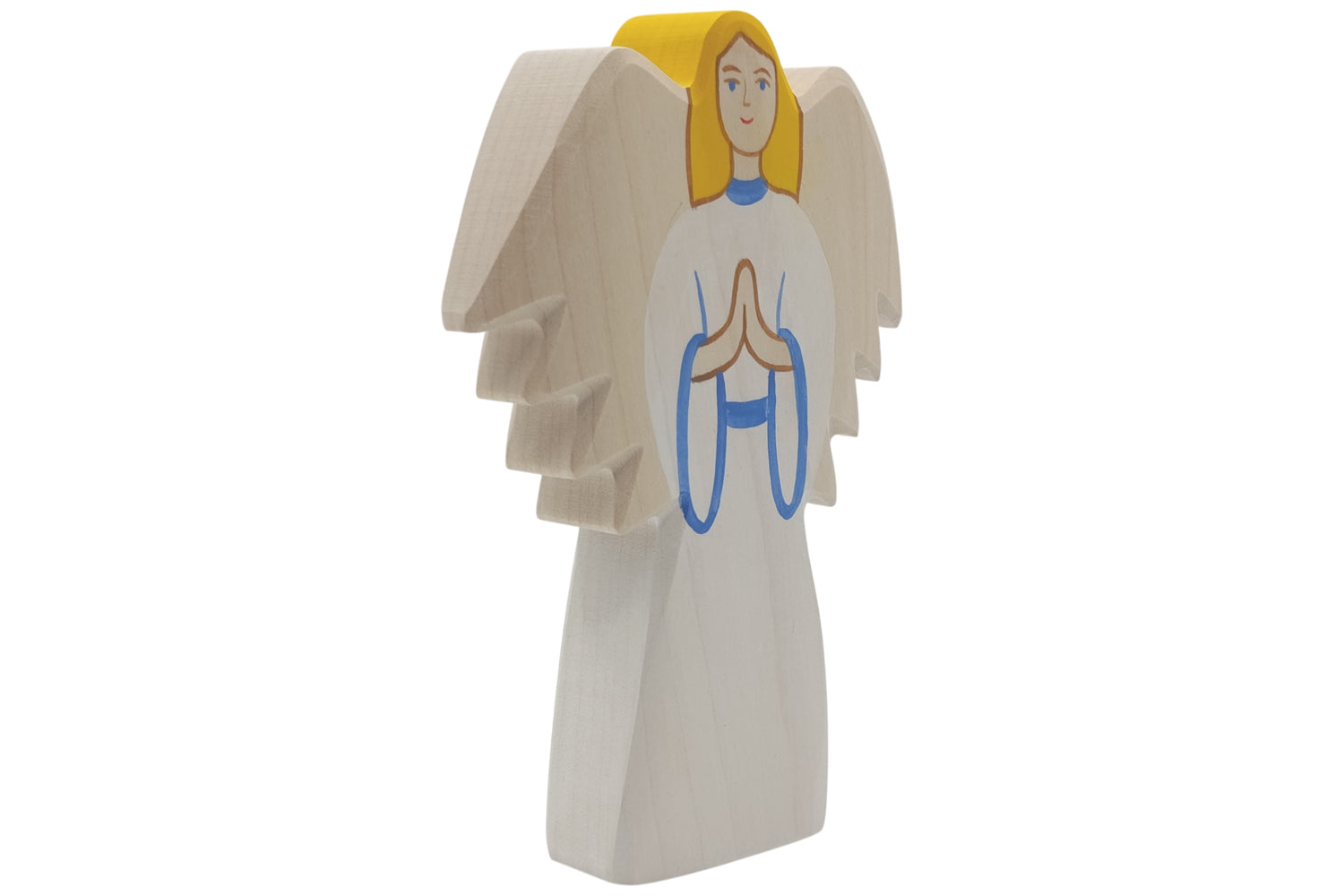 Holztiger Krippenfigur Erzengel