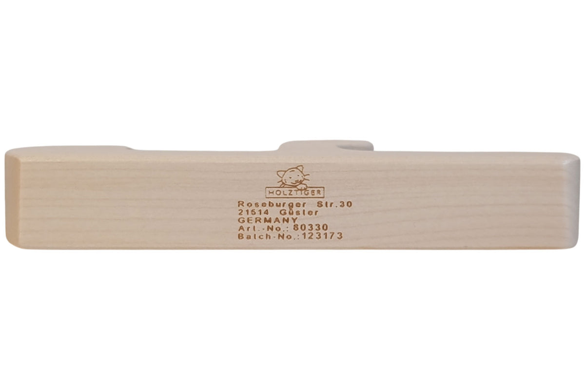 Holztiger Schlitten