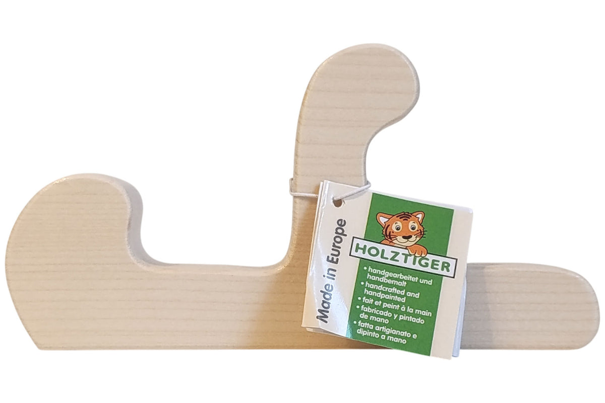 Holztiger Schlitten