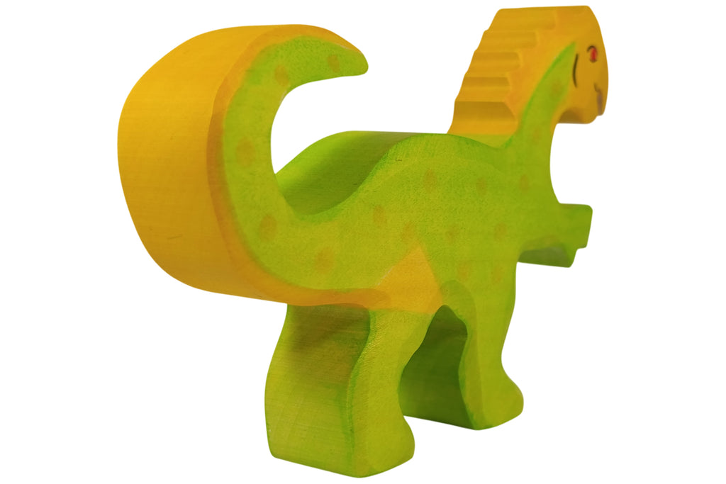 Holztiger Oviraptor grün
