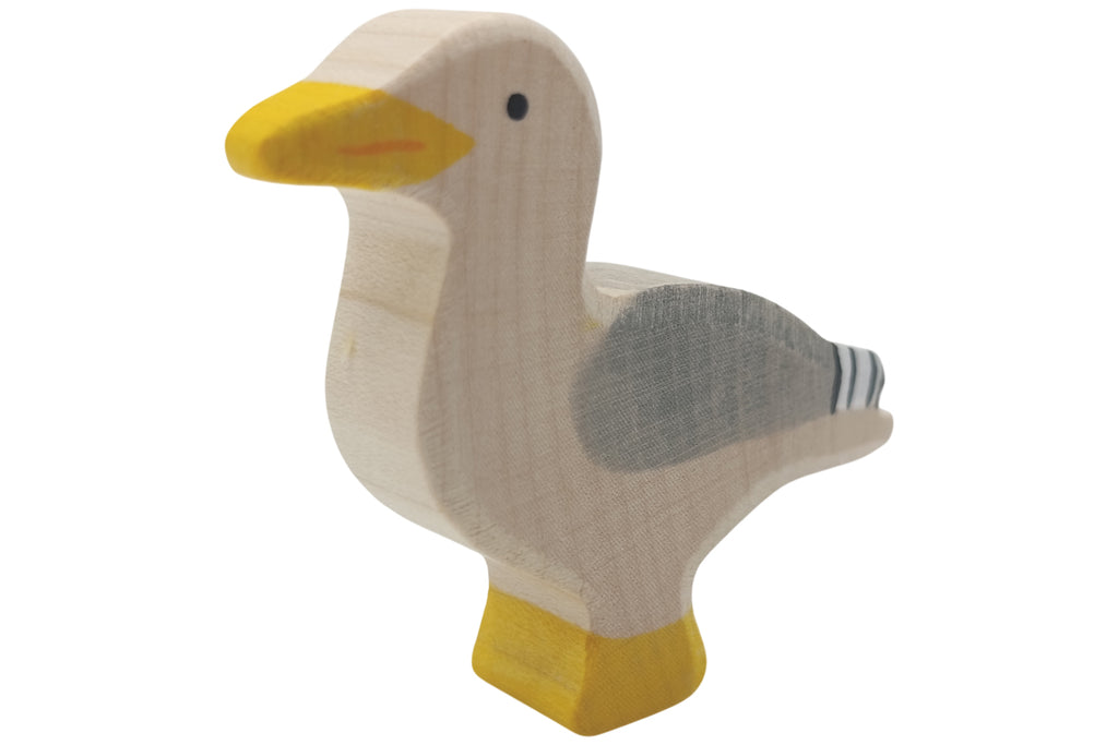 Holztiger Möwe