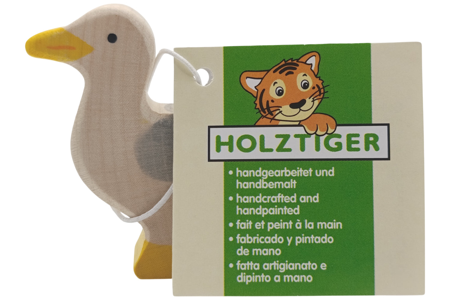 Holztiger Möwe
