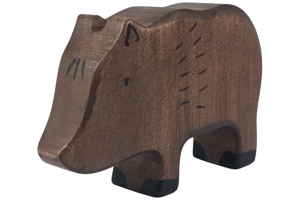 Holztiger Wildschwein Sau