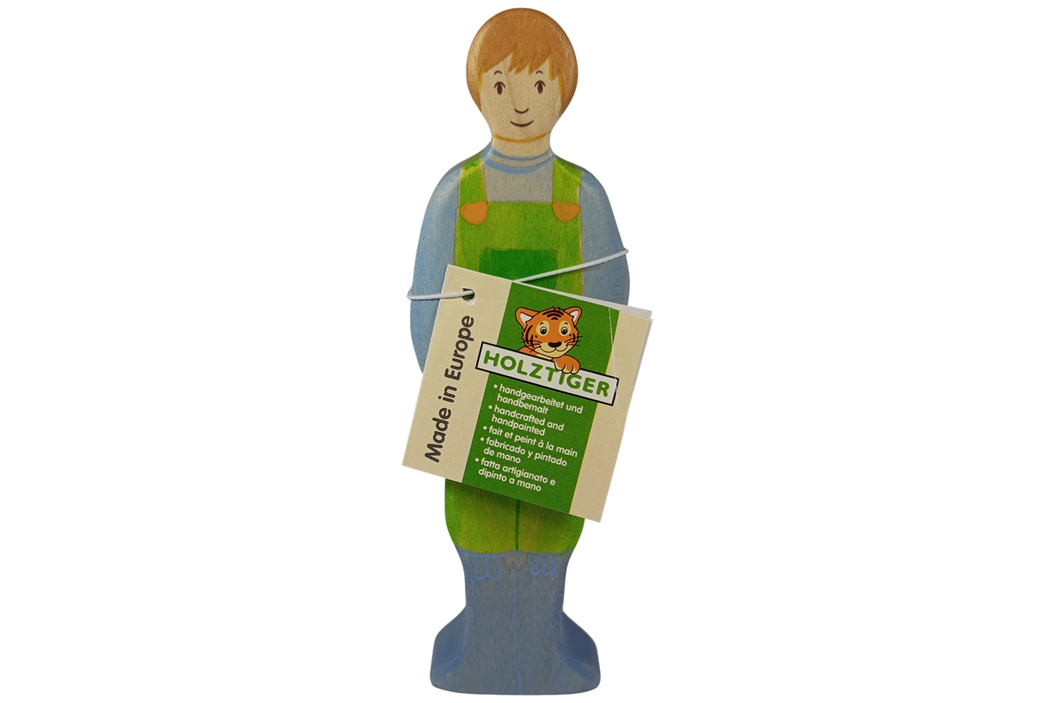 Holztiger Figur Bauer