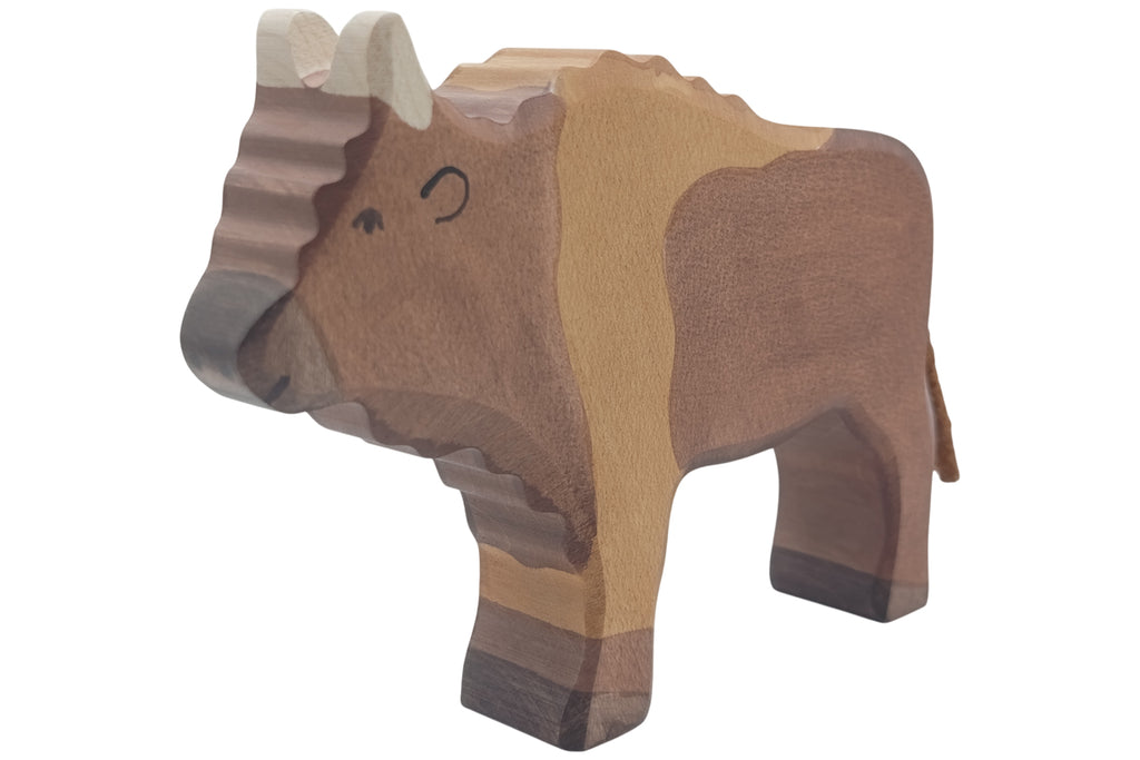 Holztiger Bison