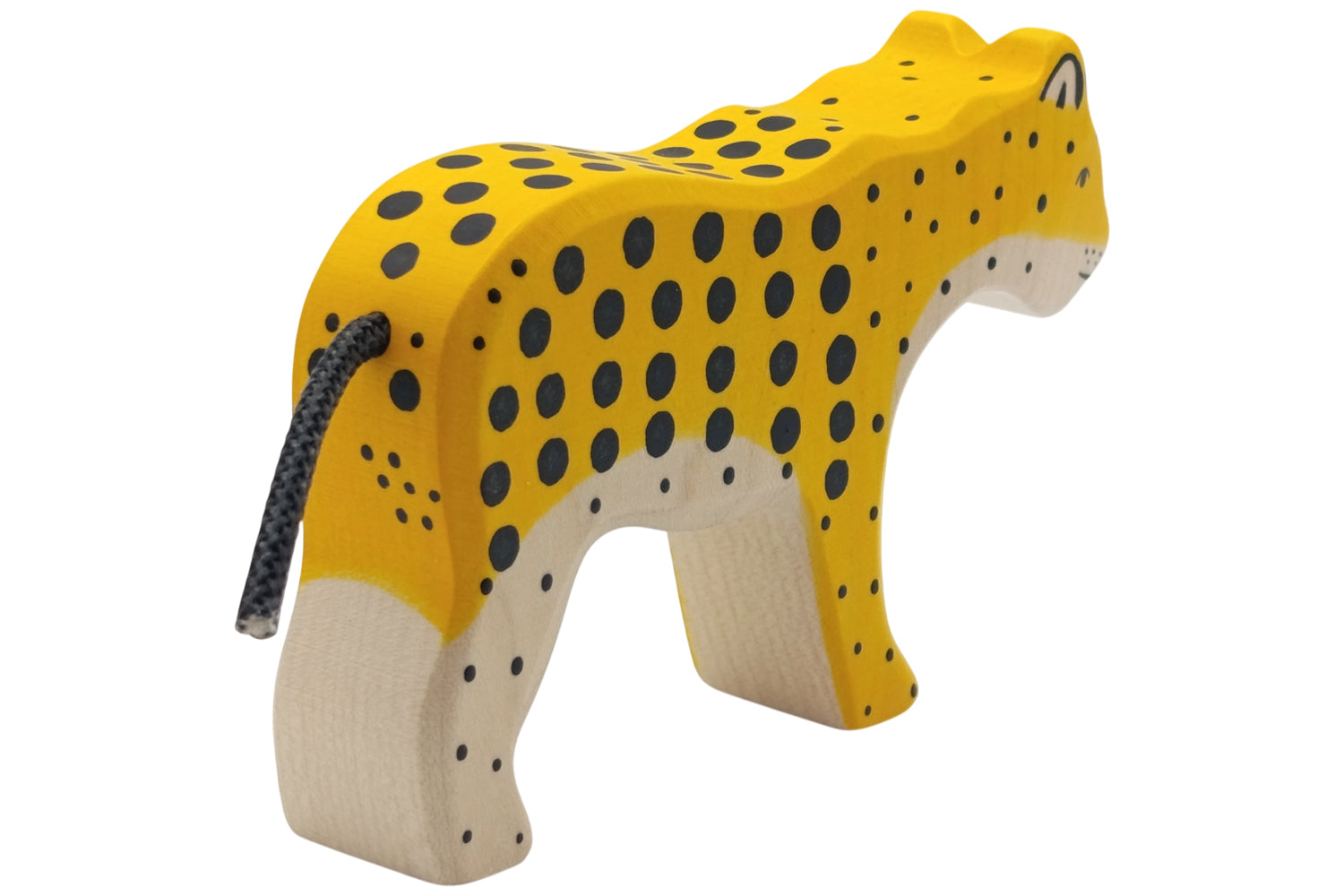 Holztiger Leopard